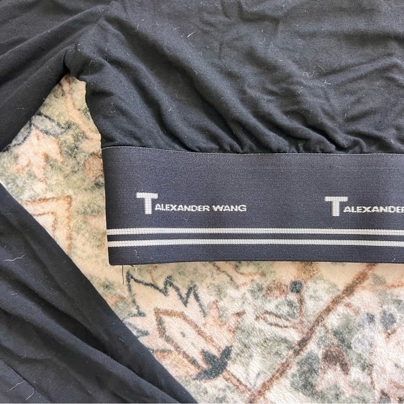 Alexander Wang Black Logo Band Top - Picture 2 of 8